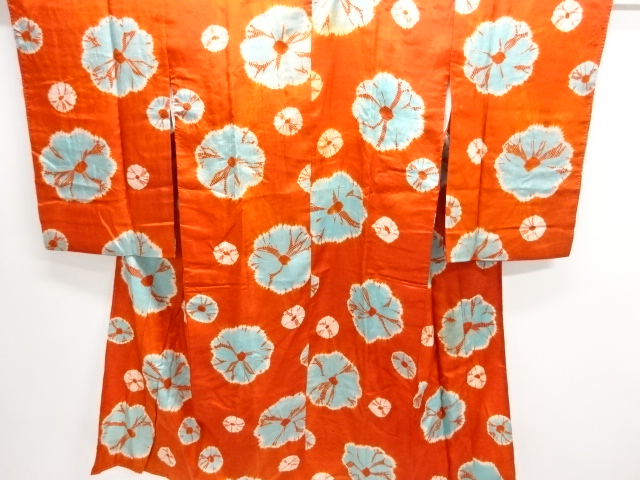 Japanese Kimono / Chirimen Kinsha Silk